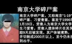南京大学灵异事件,灵异事件与悬而未解的碎尸案之谜”