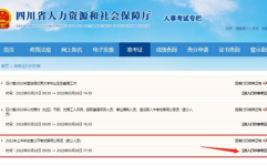 四川省人事考试网官网,权威信息发布与职业发展指南